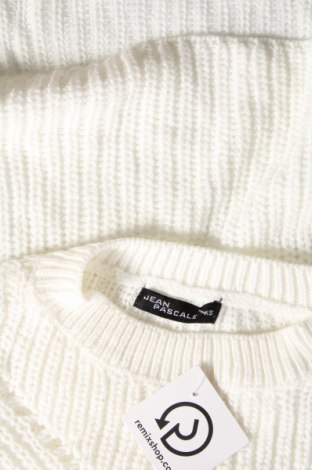 Дамски пуловер Jean Pascale, Размер XS, Цвят Бял, Цена 7,25 лв.
