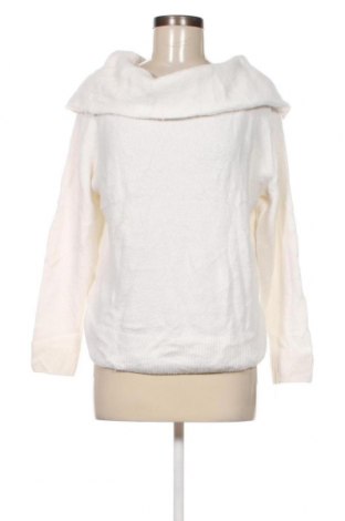 Дамски пуловер Jean Pascale, Размер M, Цвят Бял, Цена 13,05 лв.