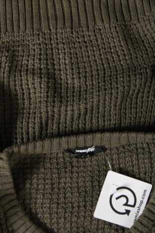 Дамски пуловер Jennyfer, Размер S, Цвят Зелен, Цена 13,05 лв.