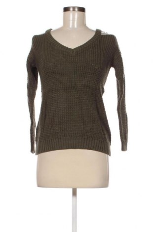Дамски пуловер Jennyfer, Размер S, Цвят Зелен, Цена 7,25 лв.
