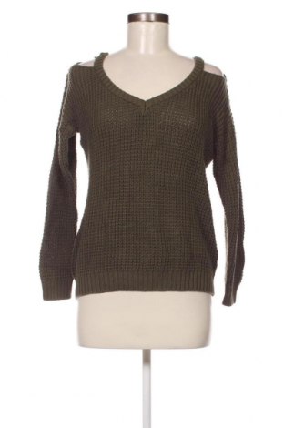 Дамски пуловер Jennyfer, Размер XS, Цвят Зелен, Цена 12,47 лв.