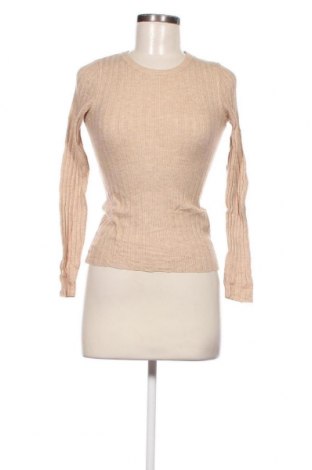 Дамски пуловер Kiabi, Размер XS, Цвят Бежов, Цена 7,25 лв.