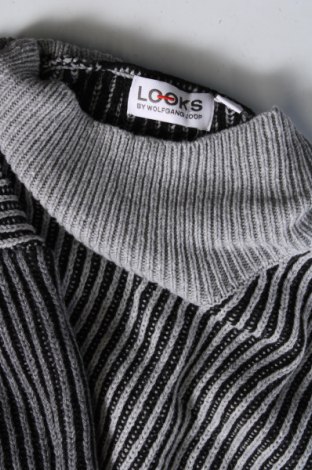 Damski sweter LOOKS by Wolfgang Joop, Rozmiar L, Kolor Szary, Cena 32,37 zł