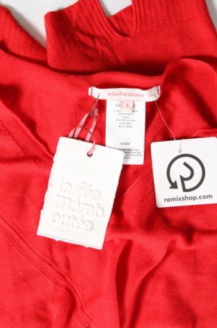 Дамски пуловер La Fee Maraboutee, Размер S, Цвят Червен, Цена 132,00 лв.