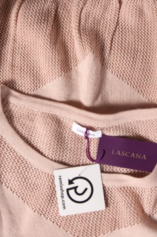 Дамски пуловер Lascana, Размер M, Цвят Бежов, Цена 13,80 лв.