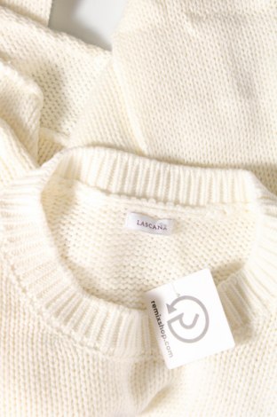 Γυναικείο πουλόβερ Lascana, Μέγεθος M, Χρώμα Λευκό, Τιμή 8,30 €