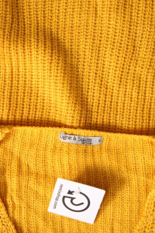 Damski sweter Ligne A Suivre, Rozmiar S, Kolor Żółty, Cena 27,83 zł