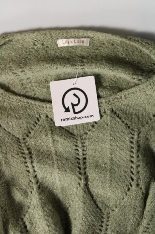 Γυναικείο πουλόβερ Lili & Lala, Μέγεθος M, Χρώμα Πράσινο, Τιμή 4,49 €