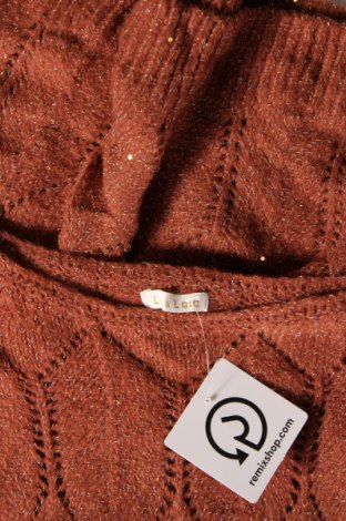 Γυναικείο πουλόβερ Lili & Lala, Μέγεθος M, Χρώμα Καφέ, Τιμή 3,05 €