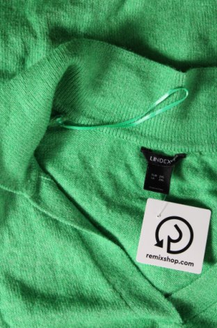 Дамски пуловер Lindex, Размер XXL, Цвят Зелен, Цена 29,00 лв.