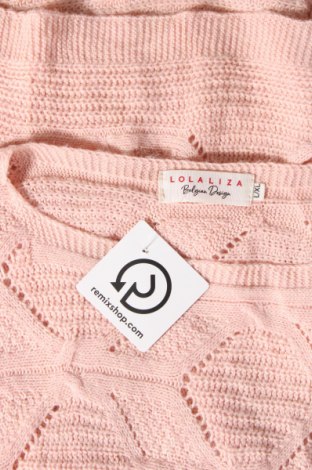 Дамски пуловер Lisa Tossa, Размер L, Цвят Розов, Цена 7,25 лв.