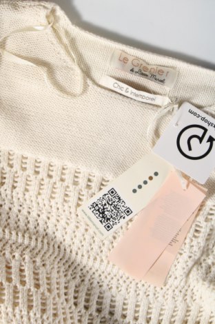 Дамски пуловер Little Marcel, Размер XS, Цвят Екрю, Цена 14,72 лв.