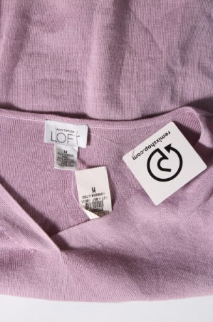 Дамски пуловер Loft By Ann Taylor, Размер M, Цвят Лилав, Цена 154,38 лв.
