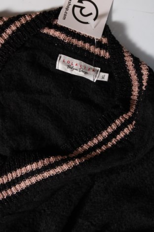 Дамски пуловер Lola & Liza, Размер XL, Цвят Черен, Цена 7,54 лв.