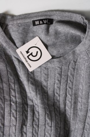 Γυναικείο πουλόβερ M&V, Μέγεθος S, Χρώμα Γκρί, Τιμή 4,49 €