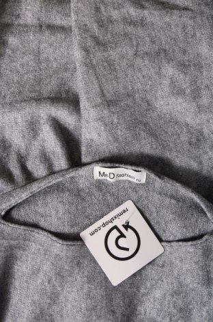 Γυναικείο πουλόβερ M&d, Μέγεθος L, Χρώμα Γκρί, Τιμή 6,12 €