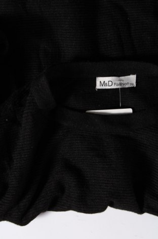 Γυναικείο πουλόβερ M&d, Μέγεθος M, Χρώμα Μαύρο, Τιμή 4,98 €