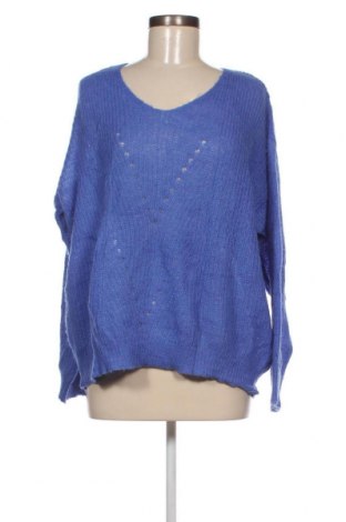 Дамски пуловер Marie Méro, Размер XL, Цвят Син, Цена 68,00 лв.