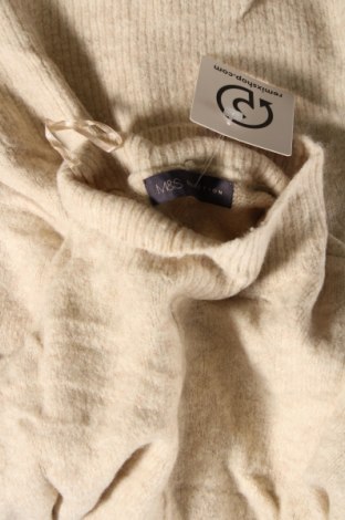 Γυναικείο πουλόβερ Marks & Spencer, Μέγεθος S, Χρώμα  Μπέζ, Τιμή 3,71 €