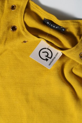 Дамски пуловер Micha, Размер XL, Цвят Жълт, Цена 7,83 лв.