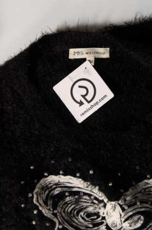 Γυναικείο πουλόβερ Millenium, Μέγεθος M, Χρώμα Μαύρο, Τιμή 8,07 €