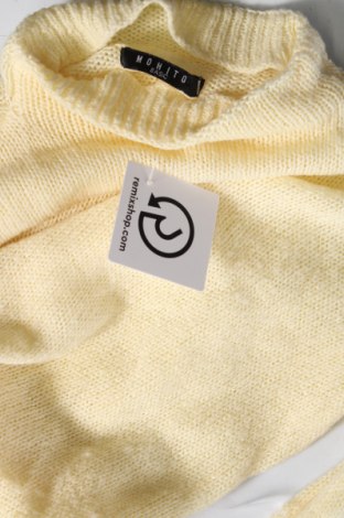 Дамски пуловер Mohito, Размер L, Цвят Жълт, Цена 8,28 лв.