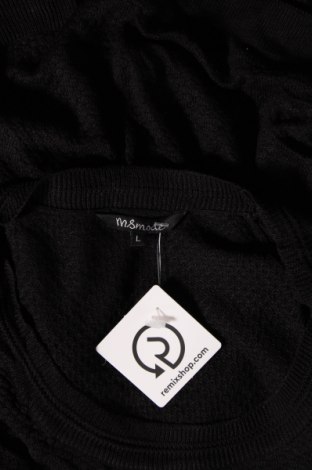 Γυναικείο πουλόβερ Ms Mode, Μέγεθος L, Χρώμα Μαύρο, Τιμή 4,13 €
