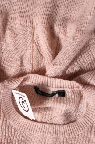 Damski sweter My Wear, Rozmiar XL, Kolor Różowy, Cena 32,47 zł