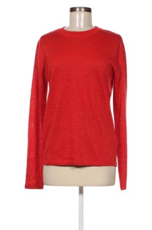 Дамски пуловер NA-KD, Размер S, Цвят Червен, Цена 34,80 лв.