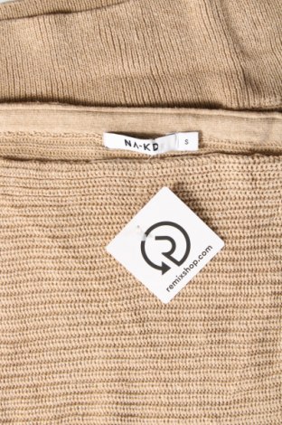 Γυναικείο πουλόβερ NA-KD, Μέγεθος S, Χρώμα  Μπέζ, Τιμή 4,49 €
