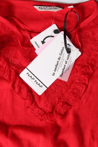 Дамски пуловер Naf Naf, Размер XS, Цвят Червен, Цена 87,00 лв.