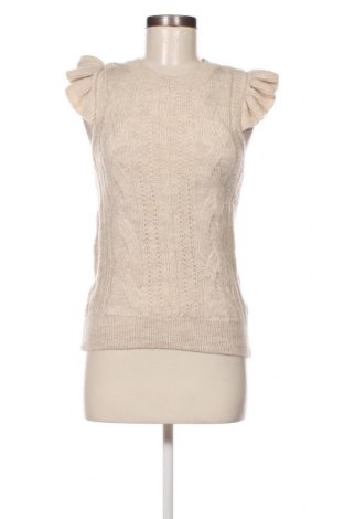 Дамски пуловер Naf Naf, Размер S, Цвят Екрю, Цена 41,76 лв.
