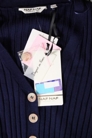 Дамски пуловер Naf Naf, Размер S, Цвят Син, Цена 21,75 лв.