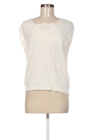 Γυναικείο πουλόβερ Naf Naf, Μέγεθος L, Χρώμα Λευκό, Τιμή 15,70 €