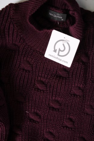 Дамски пуловер New Laviva, Размер S, Цвят Червен, Цена 21,75 лв.