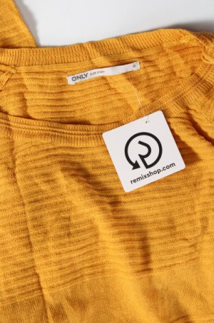 Дамски пуловер ONLY, Размер M, Цвят Жълт, Цена 8,40 лв.