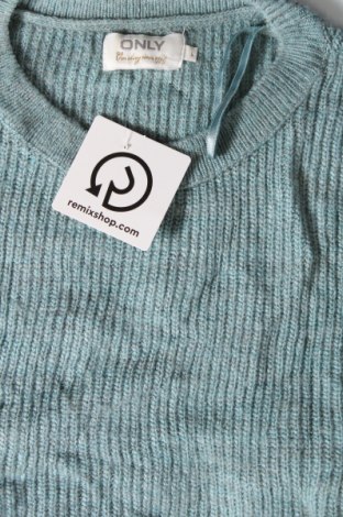 Γυναικείο πουλόβερ ONLY, Μέγεθος L, Χρώμα Μπλέ, Τιμή 4,45 €