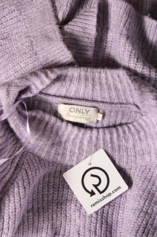 Γυναικείο πουλόβερ ONLY, Μέγεθος S, Χρώμα Βιολετί, Τιμή 3,34 €