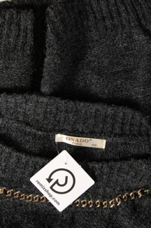 Γυναικείο πουλόβερ Onado, Μέγεθος S, Χρώμα Γκρί, Τιμή 8,07 €