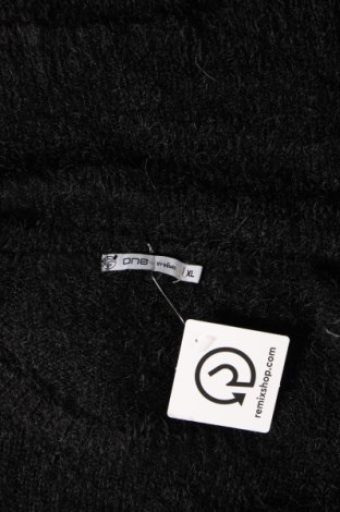 Дамски пуловер One By Gemo, Размер XL, Цвят Черен, Цена 8,70 лв.