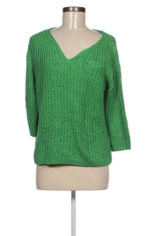Γυναικείο πουλόβερ Oui, Μέγεθος M, Χρώμα Πράσινο, Τιμή 21,78 €