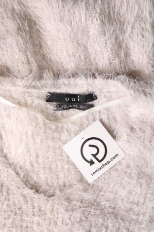 Γυναικείο πουλόβερ Oui, Μέγεθος S, Χρώμα Εκρού, Τιμή 4,05 €