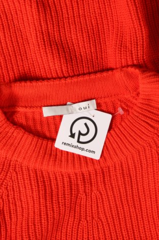 Дамски пуловер Oui, Размер XL, Цвят Оранжев, Цена 11,00 лв.