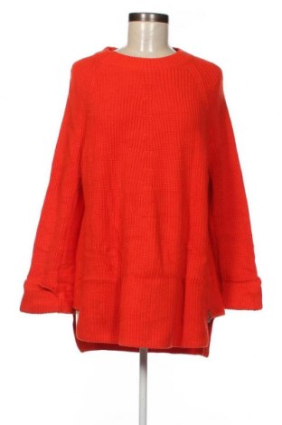 Γυναικείο πουλόβερ Oui, Μέγεθος XL, Χρώμα Πορτοκαλί, Τιμή 18,78 €