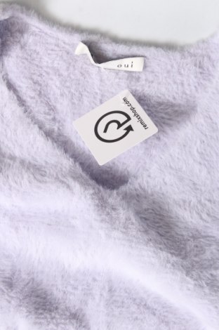 Γυναικείο πουλόβερ Oui, Μέγεθος M, Χρώμα Βιολετί, Τιμή 12,61 €