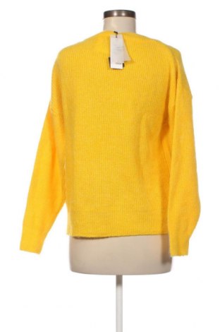 Дамски пуловер Pieces, Размер S, Цвят Жълт, Цена 15,12 лв.