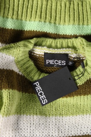 Дамски пуловер Pieces, Размер XS, Цвят Многоцветен, Цена 16,20 лв.