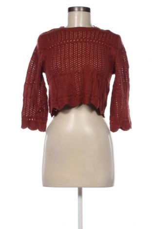 Дамски пуловер Pigalle by ONLY, Размер XS, Цвят Кафяв, Цена 7,00 лв.