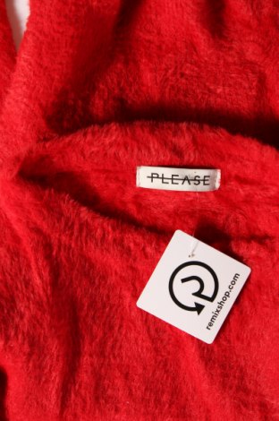 Damski sweter Please, Rozmiar M, Kolor Czerwony, Cena 74,59 zł