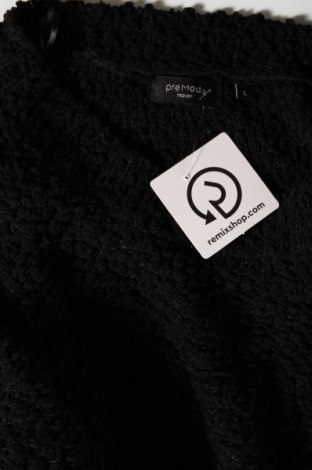 Γυναικείο πουλόβερ Premoda, Μέγεθος L, Χρώμα Μαύρο, Τιμή 8,07 €